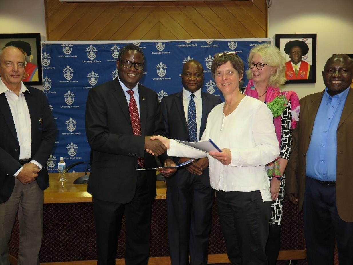 UNIVEN renews its MoU with HAWK Germany | University of Venda