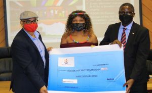 UNIVEN DONATES FUNDS TO “STOP THE SPOT” NPO